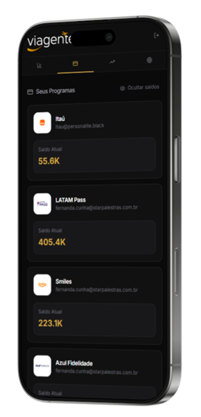 App – Saldos de Programas